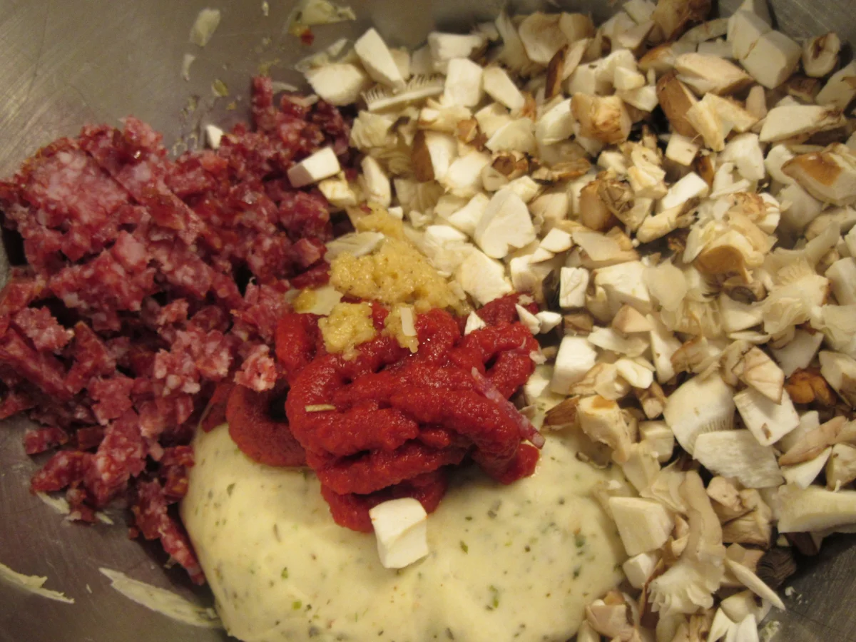 Pikantes Backen: Pizzawaffeln - Waffelpizza - Rezept - Bild Nr. 16416