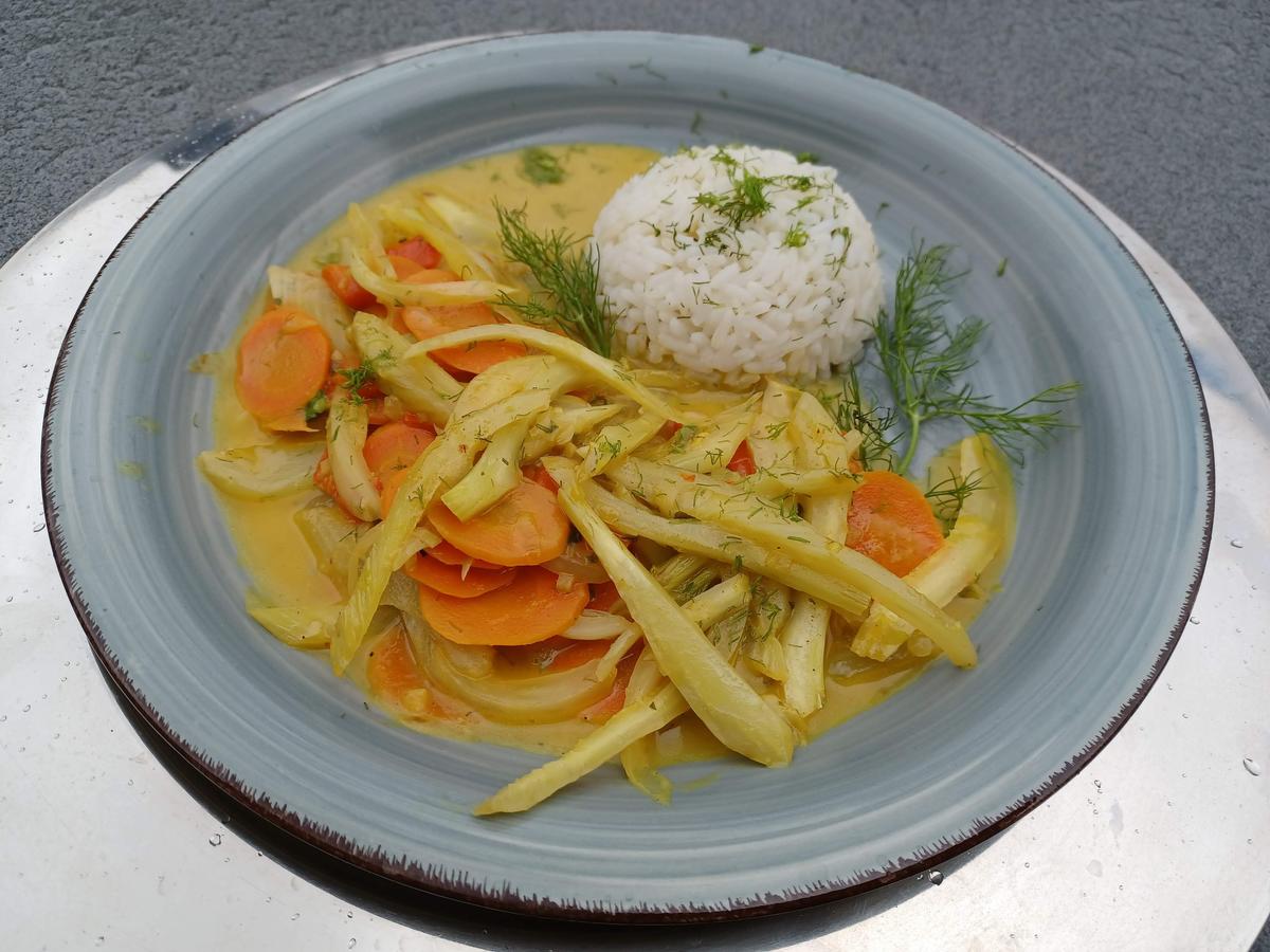 Fenchel Möhren Curry - schnell &amp; einfach - von loewe_bs