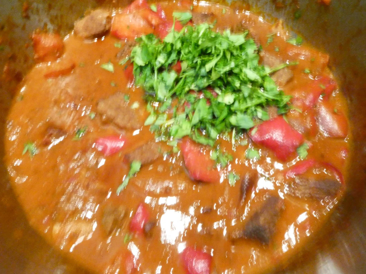 Rezept: Griechisches Paprikagulasch Bild Nr. 16423 Griechisches Paprikagulasch - Rezept - Bild Nr. 16423