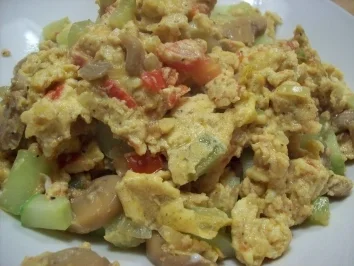 Rührei a la Michi - Rezept