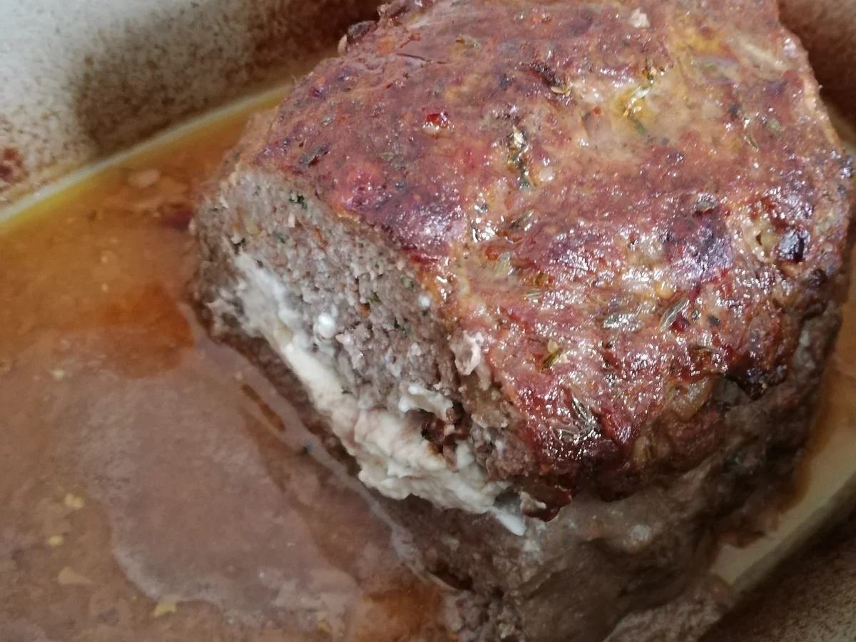 Hackbraten griechischer Art - Rezept - Bild Nr. 16413