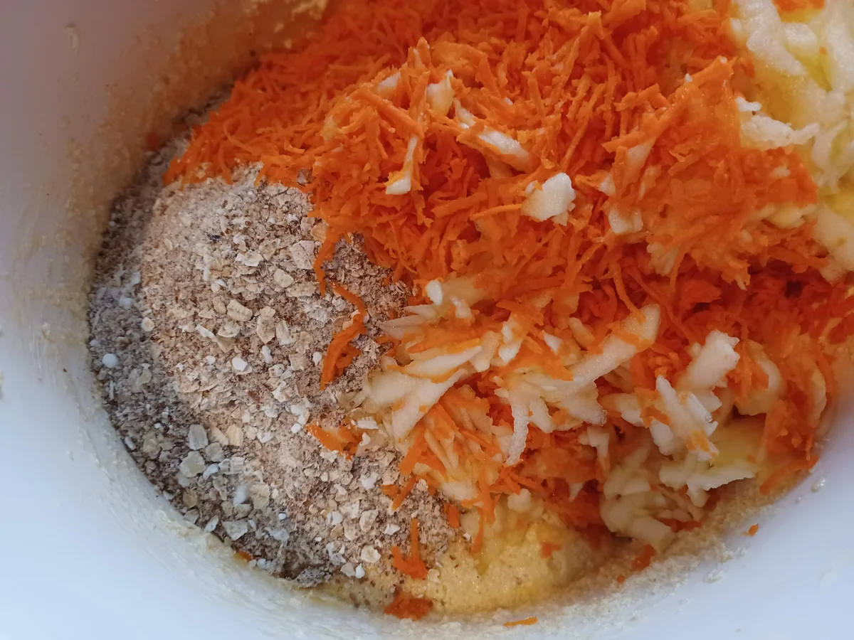 Apfel - Möhren - Muffins - Rezept - Bild Nr. 16418