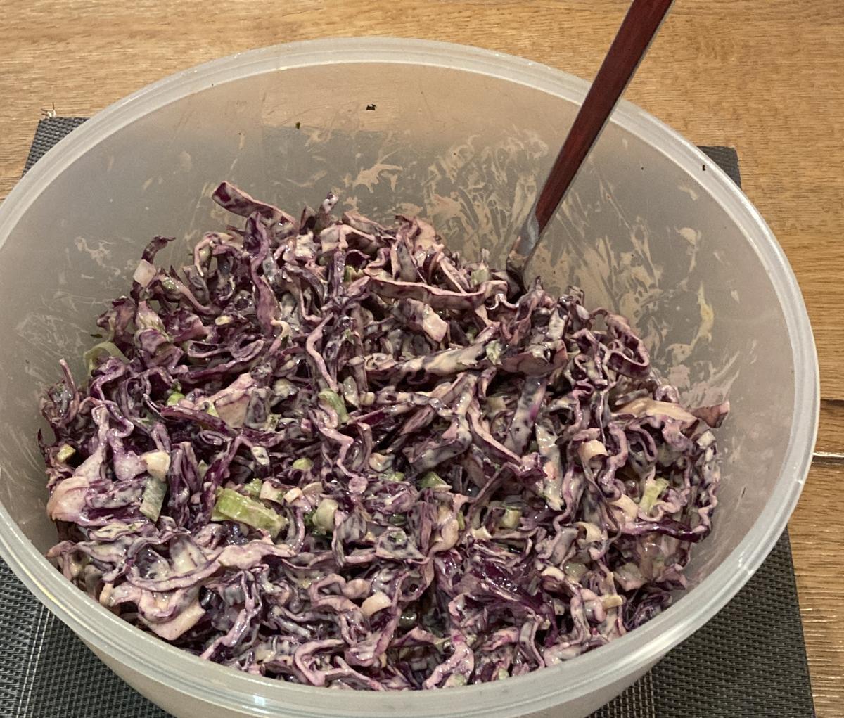 Rotkohlsalat pikant - Rezept - Bild Nr. 2