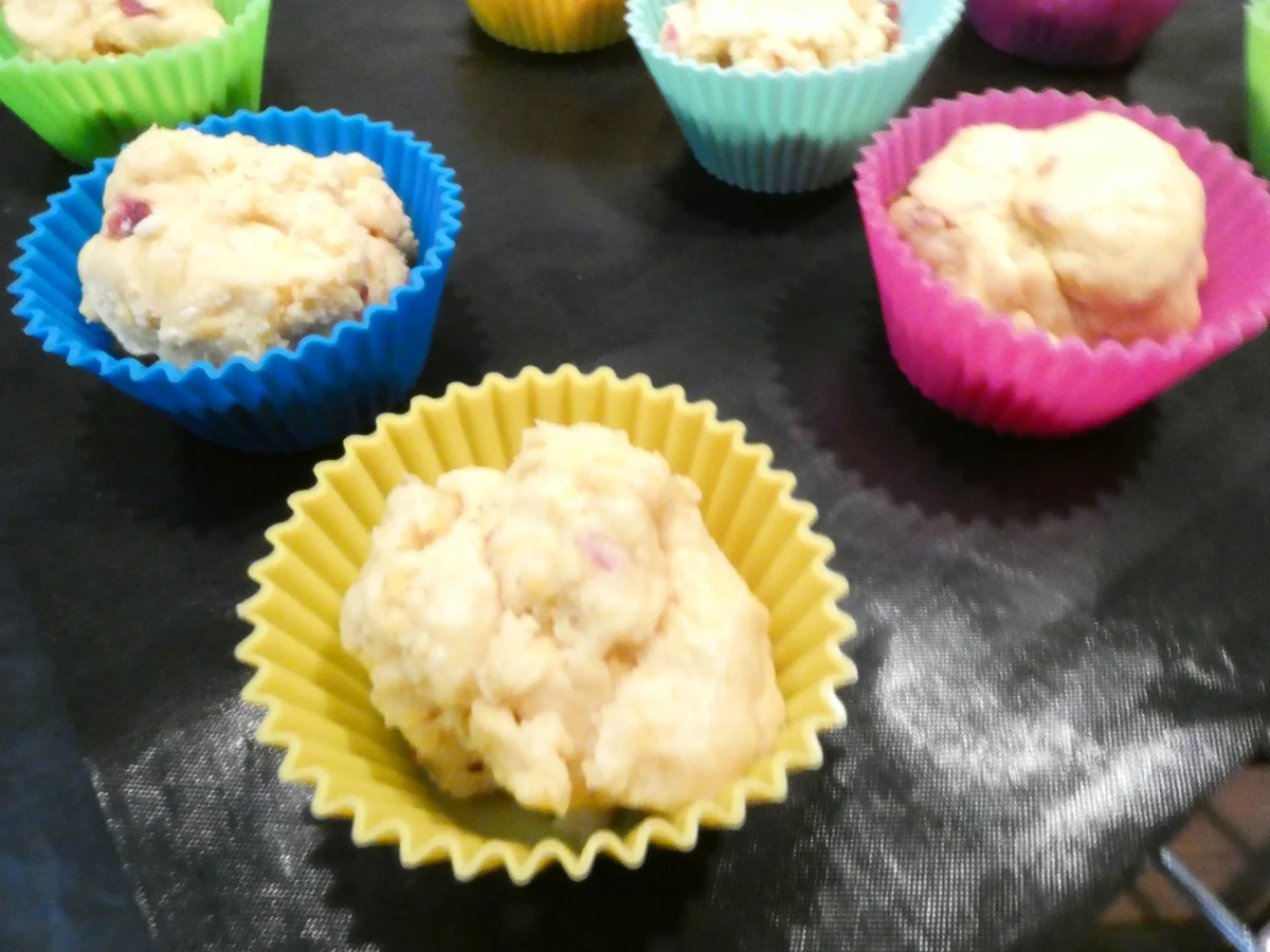 Rezept: Cheddar-Bacon -Muffins Bild Nr. 16427 Cheddar-Bacon -Muffins - Rezept - Bild Nr. 16427