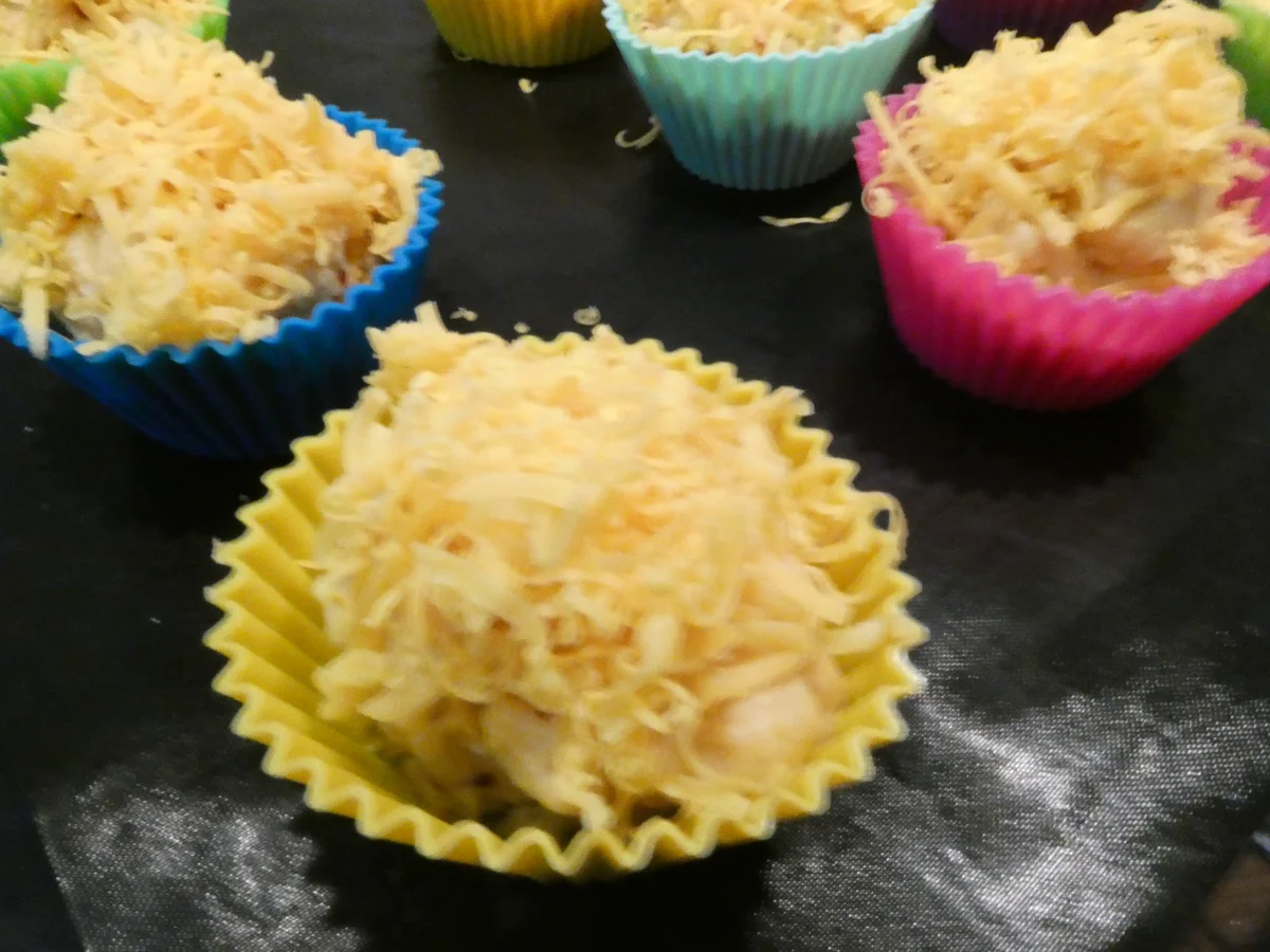 Rezept: Cheddar-Bacon -Muffins Bild Nr. 16429 Cheddar-Bacon -Muffins - Rezept - Bild Nr. 16429