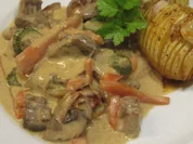 Fleisch: Pilzpfanne a´la Stroganoff - Rezept - Bild Nr. 16417