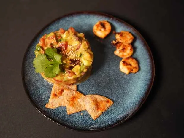 Rezept: Garnelen-Ceviche mit Avocado und Cherrytomaten Bild Nr. 2 Garnelen-Ceviche mit Avocado und Cherrytomaten - Rezept - Bild Nr. 2