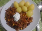 Rezept: Chili con Carne im Wok mit Pellkartoffeln Bild Nr. 16417 Chili con Carne im Wok mit Pellkartoffeln - Rezept - Bild Nr. 16417