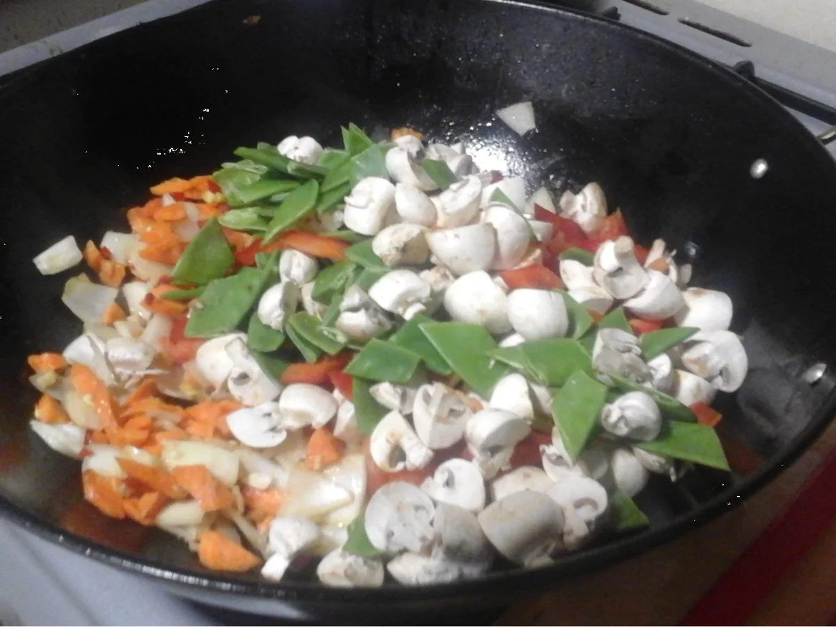 Hähnchenfleisch-Gemüse-Curry mit Basmatireis - Rezept - Bild Nr. 9