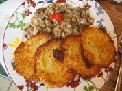 Rahmsteinpilze mit Reibekuchen und Rote-Bete Salat - Rezept - Bild Nr. 16417