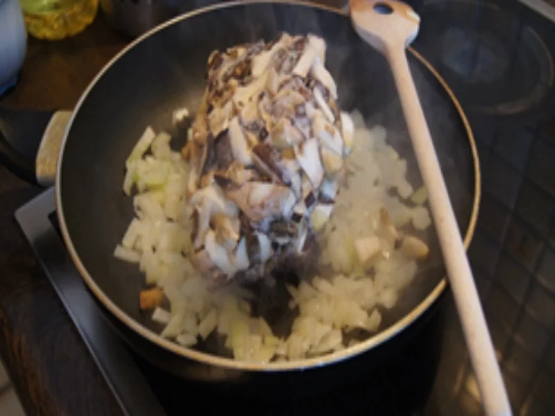 Rezept: Rahmsteinpilze mit Reibekuchen und Rote-Bete Salat Bild Nr. 16421 Rahmsteinpilze mit Reibekuchen und Rote-Bete Salat - Rezept - Bild Nr. 16421