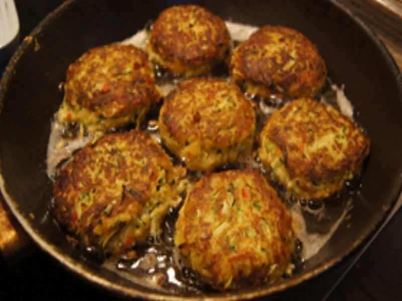 Rezept: Zucchinibuletten Bild Nr. 8 Zucchinibuletten - Rezept - Bild Nr. 8