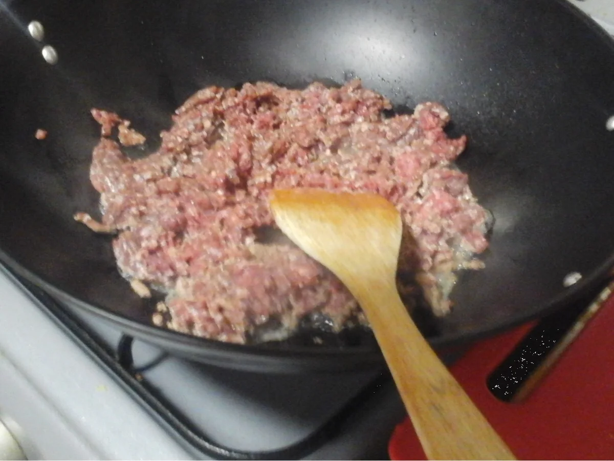 Spaghetti mit Gemüse-Rindermett-Bolognese - Rezept - Bild Nr. 4