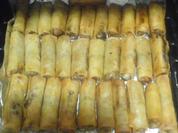 Frühlingsrollen mit Rindermett-Gemüsemix-Füllung - Rezept - Bild Nr. 16417