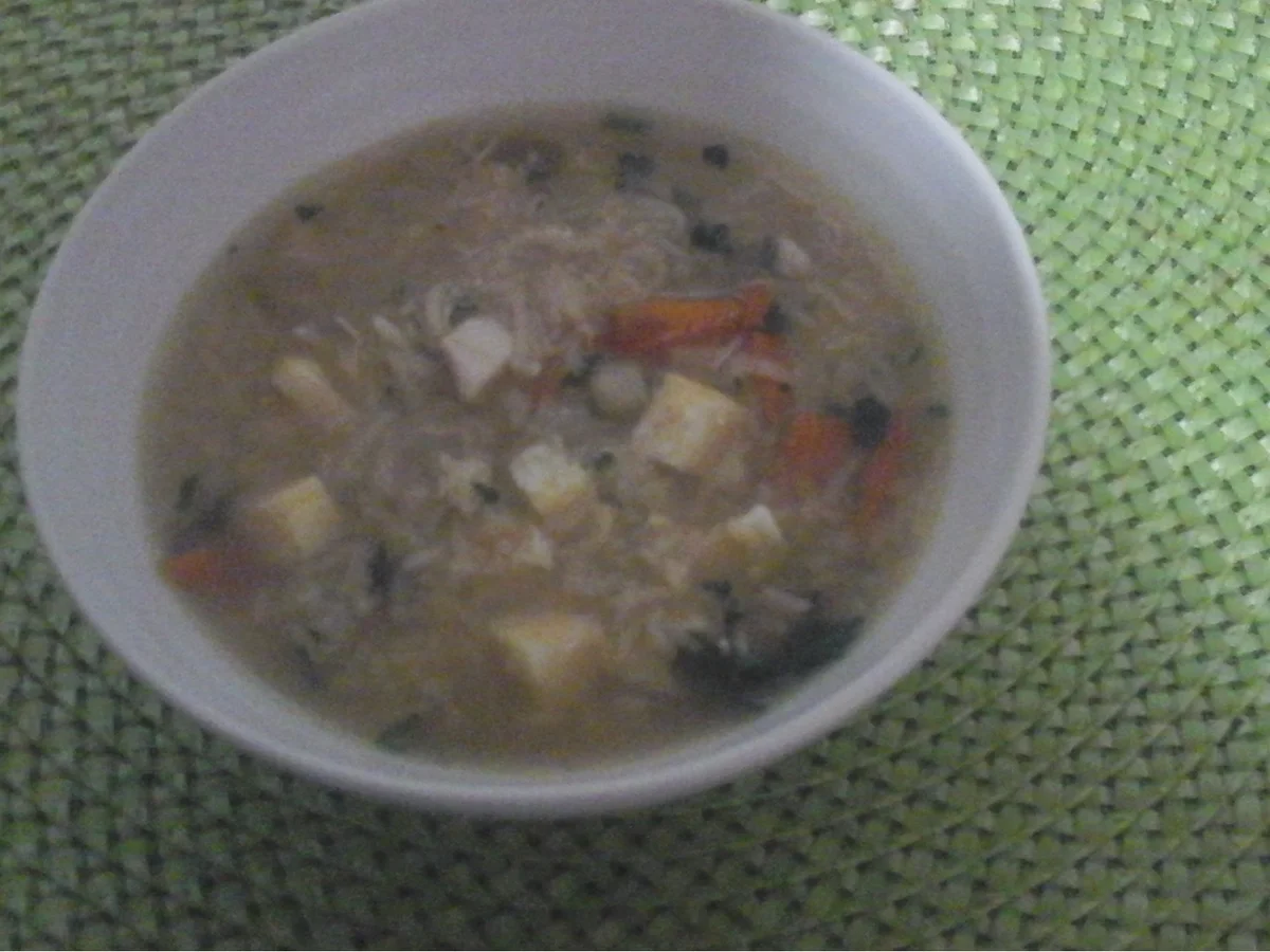 Hühnersuppe mit Eierstich und Basmatireis - Rezept - Bild Nr. 16433