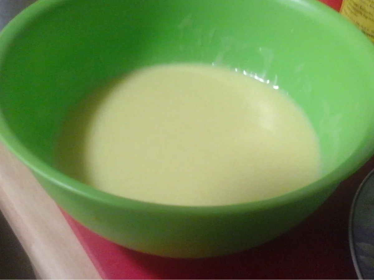 Gekochte Eier in Senf-Rahm-Sauce mit Pellkartoffeln und gemischten Salat - Rezept - Bild Nr. 10