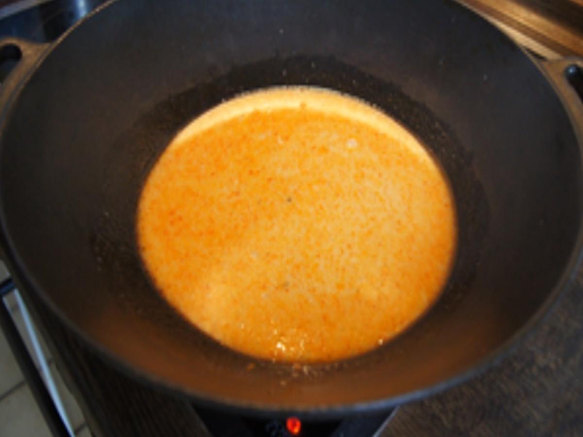 Gelbes Fisch-Curry mit Basmatireis - Rezept - Bild Nr. 7