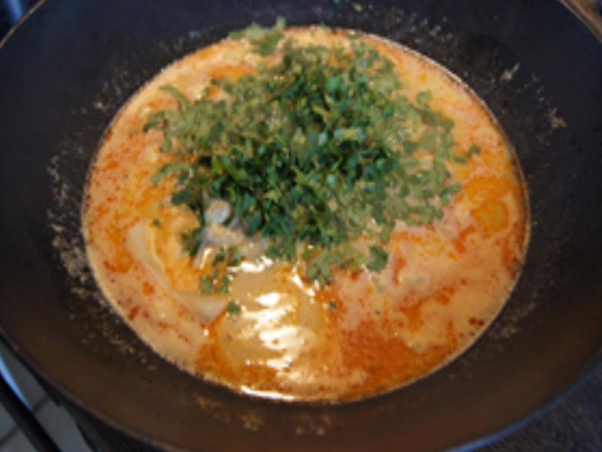 Gelbes Fisch-Curry mit Basmatireis - Rezept - Bild Nr. 11