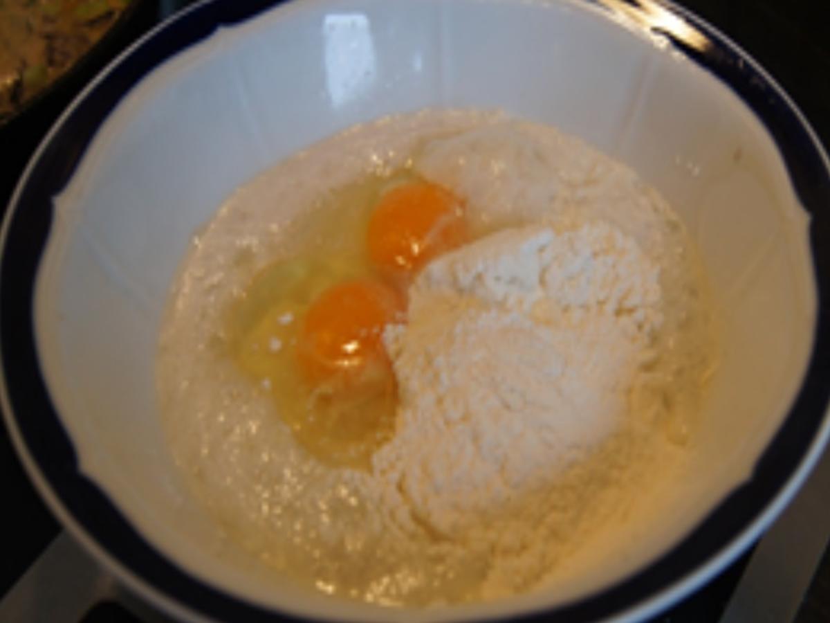 Eierpfannkuchen mit Steinpilz-Belag - Rezept - Bild Nr. 4