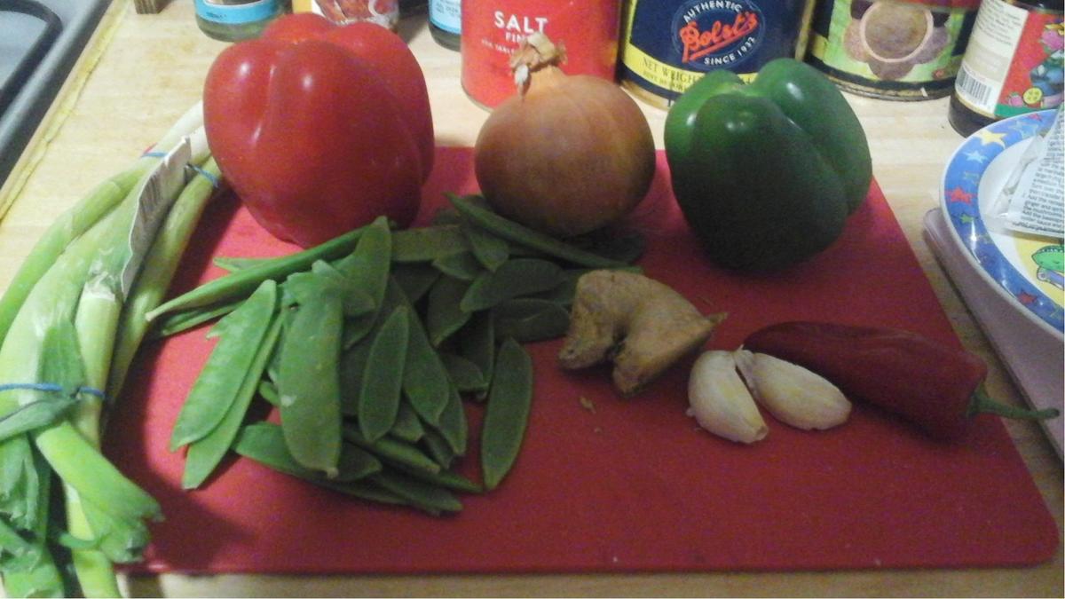 Hähnchen-Gemüse-Curry mit Kokosmilch und Mini-Makkaroni - Rezept - Bild Nr. 16418