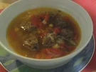 Paprika-Rindfleisch-Suppe mit Basmatireis - Rezept - Bild Nr. 2