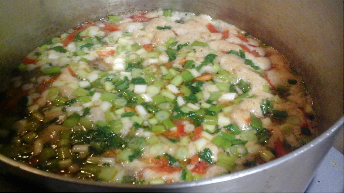 Paprika-Rindfleisch-Suppe mit Basmatireis - Rezept - Bild Nr. 10