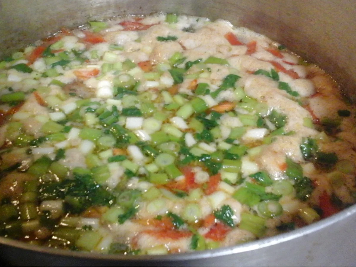 Paprika-Rindfleisch-Suppe mit Basmatireis - Rezept - Bild Nr. 10