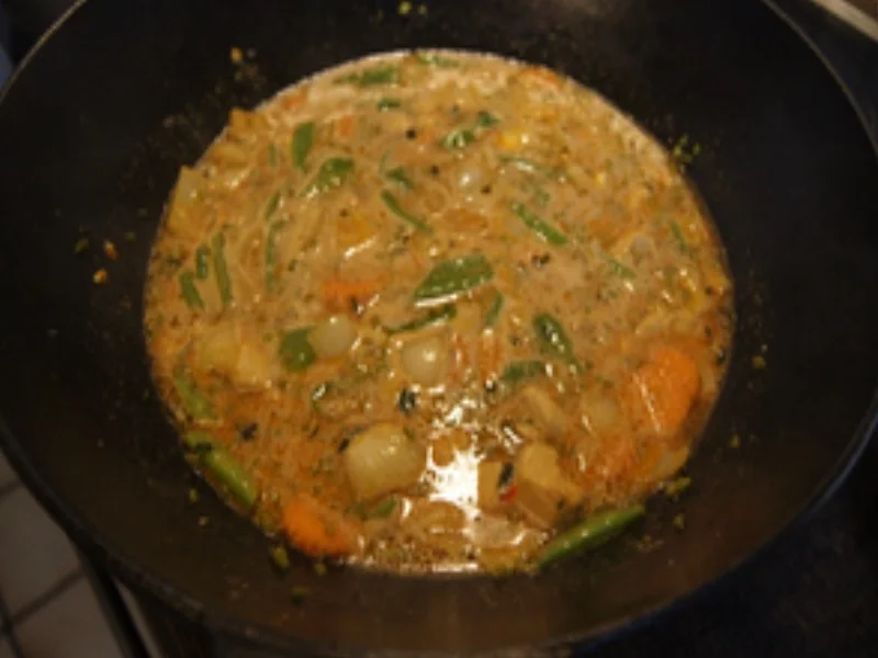 Gelbes Hähnchenbrustfilet-Curry mit Basmatireis - Rezept - Bild Nr. 23