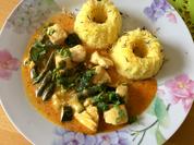 Rezept: Gemüsecurry mit Hähnchen und Basmatireis Bild Nr. 16417 Gemüsecurry mit Hähnchen und Basmatireis - Rezept - Bild Nr. 16417