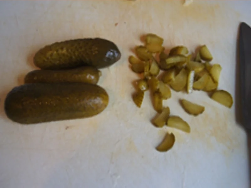 Rezept: Heringssalat mit Pellkartoffeln Bild Nr. 7 Heringssalat mit Pellkartoffeln - Rezept - Bild Nr. 7