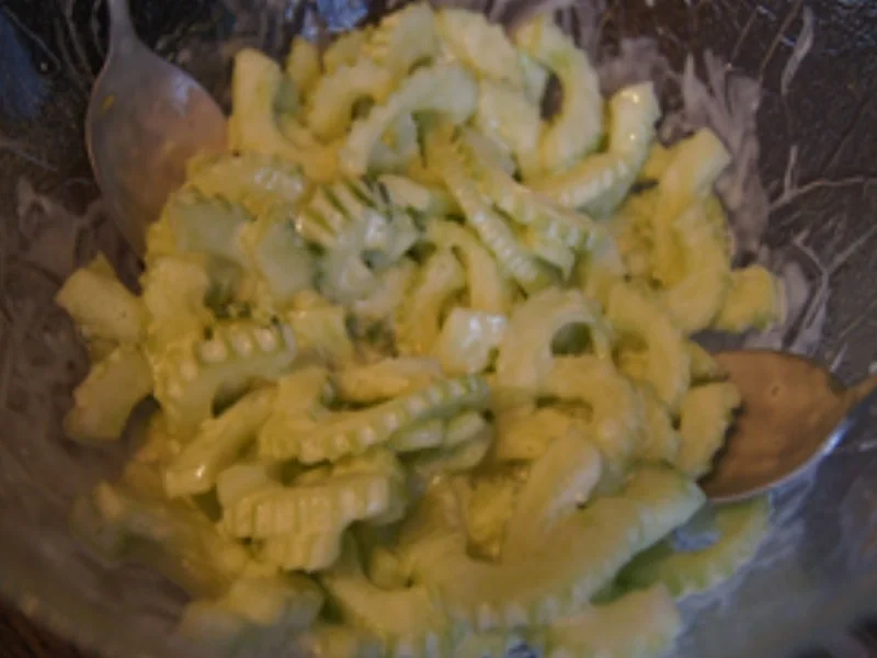 Heringsfilet in Sahnesauce mit Pellkartoffeln und Gurkensalat - Rezept - Bild Nr. 7