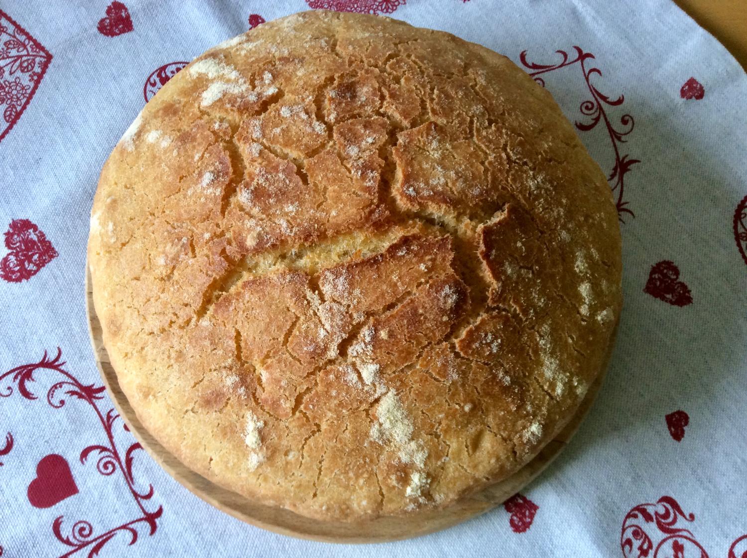 Maisbrot im Topf gebacken - Rezept mit Bild - kochbar.de