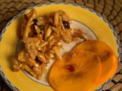 Chak Chak, dazu Granatapfel und Pistazien - Rezept - Bild Nr. 16417