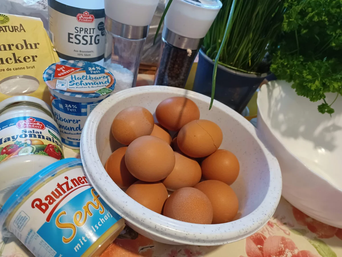 Eiersalat schnell gemacht - Rezept - Bild Nr. 16419