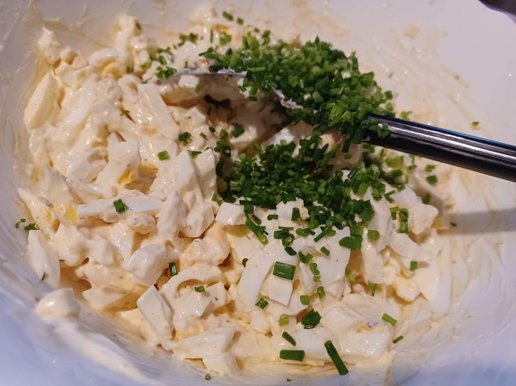 Eiersalat schnell gemacht - Rezept mit Bild