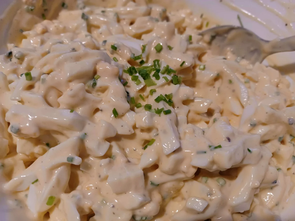 Eiersalat schnell gemacht - Rezept - Bild Nr. 16423