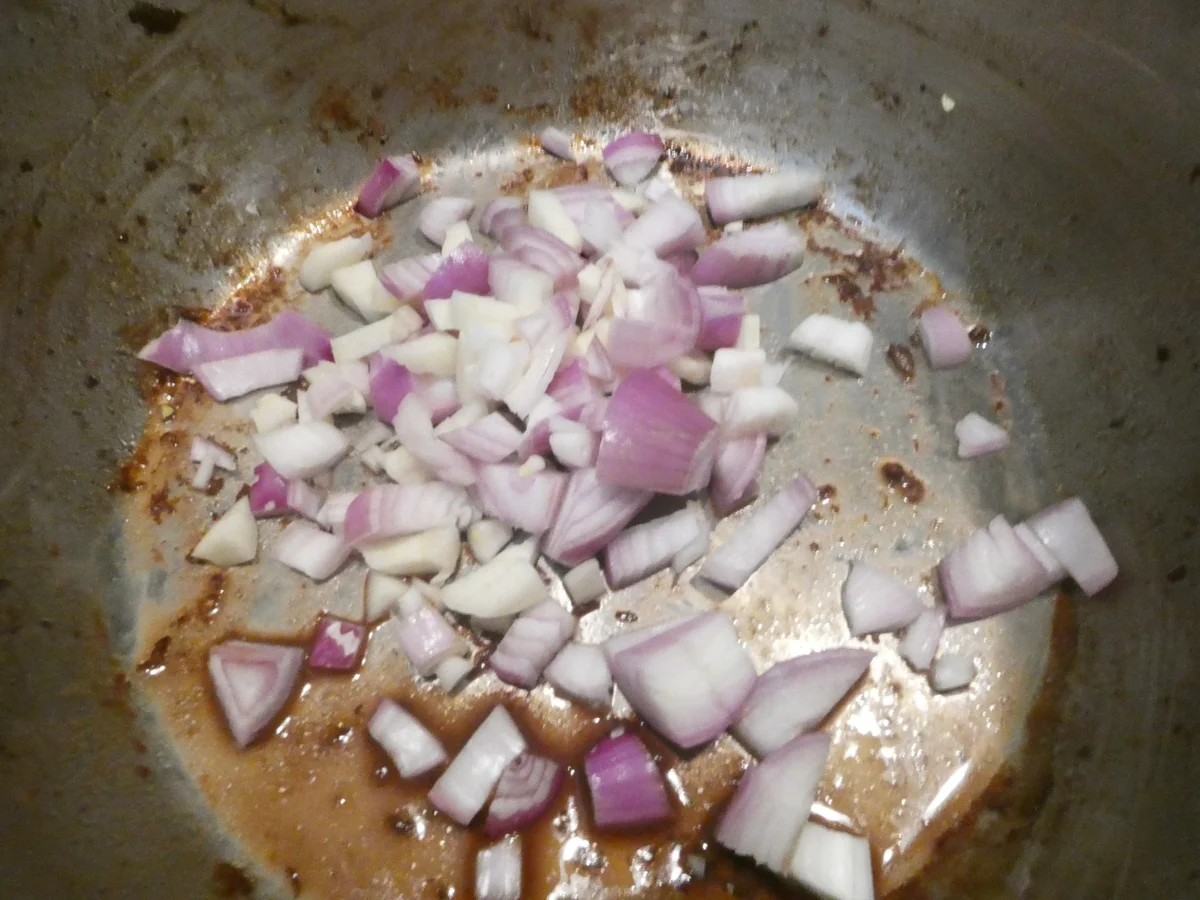 Gulasch mit Champigons und Möhren - Rezept - Bild Nr. 16422