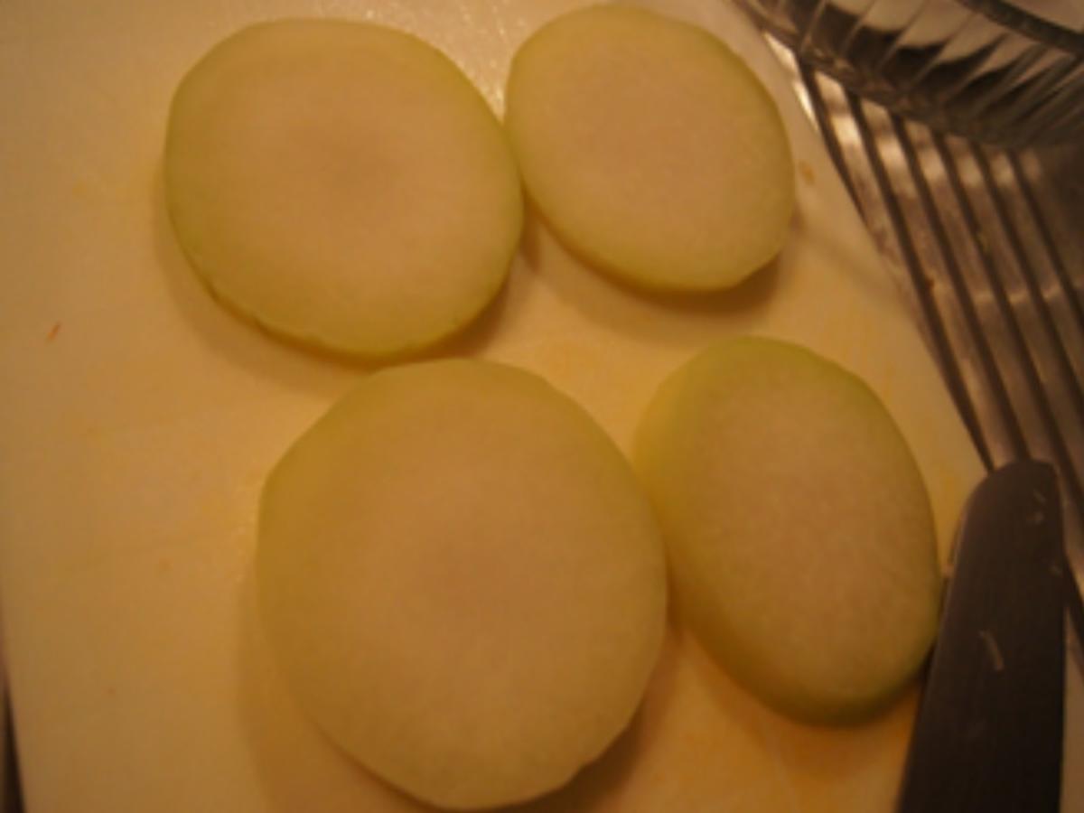 Kohlrabi-Schnitzel mit Kohlrabi-Möhren-Gemüse und Kohlrabi-Kartoffel-Creme - Rezept - Bild Nr. 5