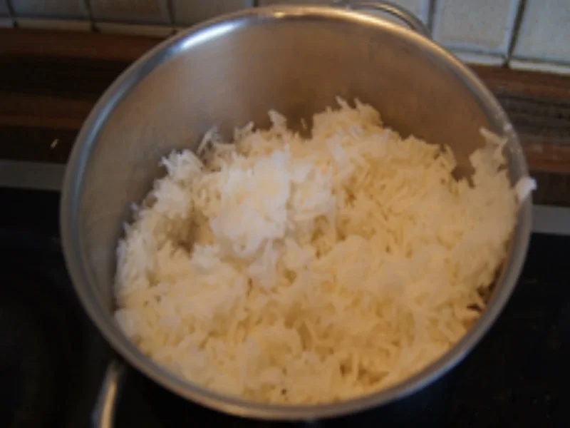 Schweinefilet frittiert mit Gemüse süß-sauer und Basmatireis - Rezept - Bild Nr. 17