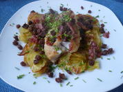 Kabeljaufilet  gebraten mit Brösel - Rezept - Bild Nr. 16429