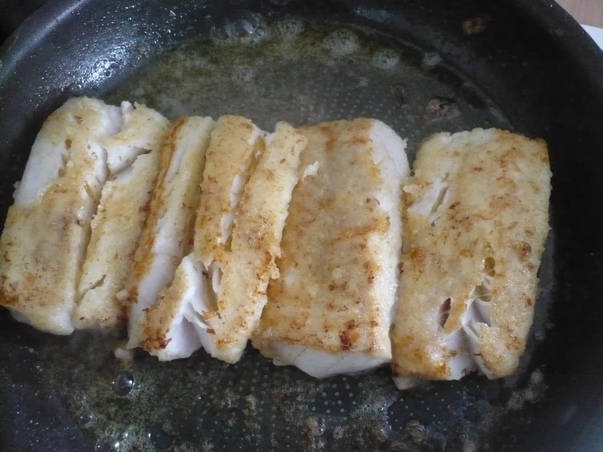 Rezept: Kabeljaufilet gebraten mit Brösel Bild Nr. 16436 Kabeljaufilet gebraten mit Brösel - Rezept - Bild Nr. 16436