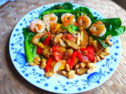 Garnelen mit Kailan und Cap Cay - Rezept - Bild Nr. 16432