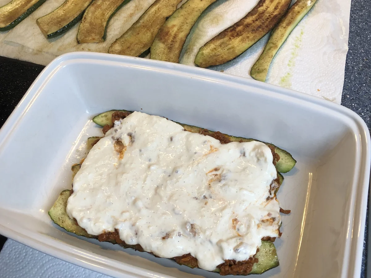 Zucchini-Lasagne - Rezept - Bild Nr. 16442