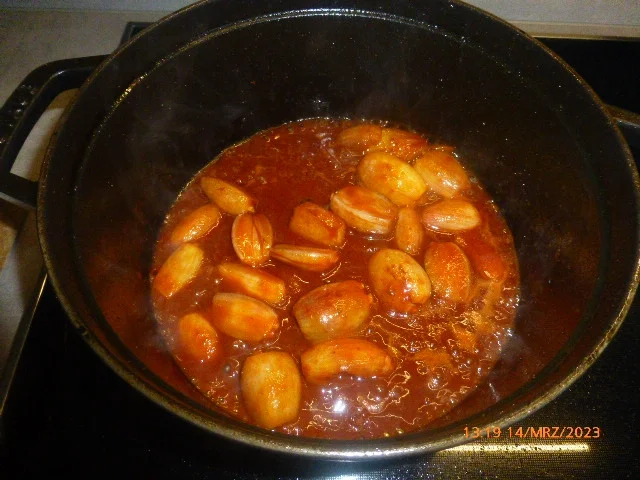 Griechisches Schmorfleisch mit Schalotten und Zimt - Rezept - Bild Nr. 16435