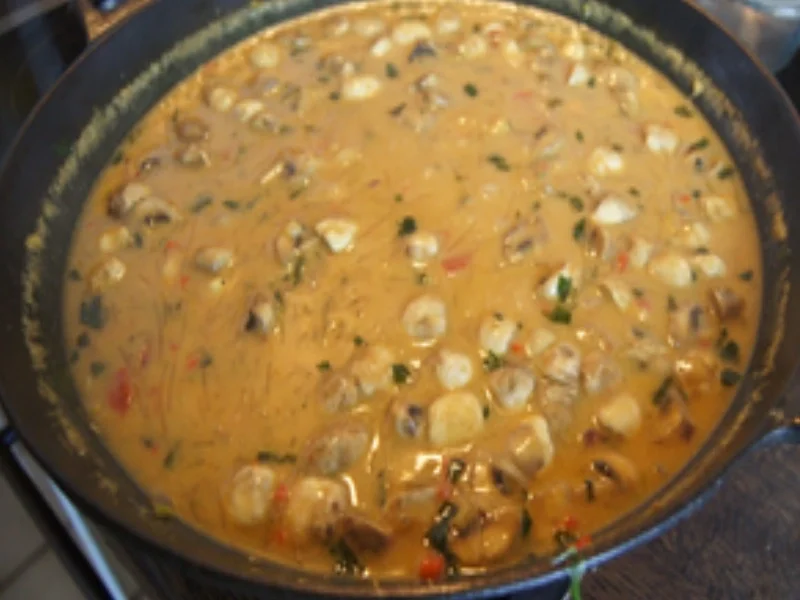 Garnelen-Hähnchen-Suppentopf im Wok - Rezept - Bild Nr. 16466