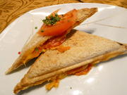 Sandwich mit Chorizo und Cheddar - Rezept - Bild Nr. 16439
