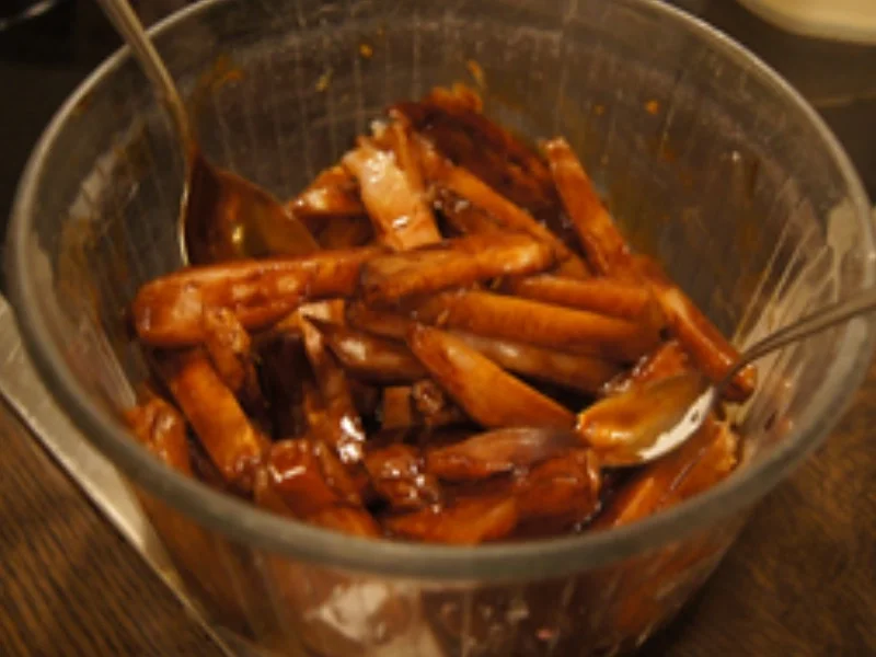 Hähnchenbrustfilet mit Sellerie und Basmatireis - Rezept - Bild Nr. 16443