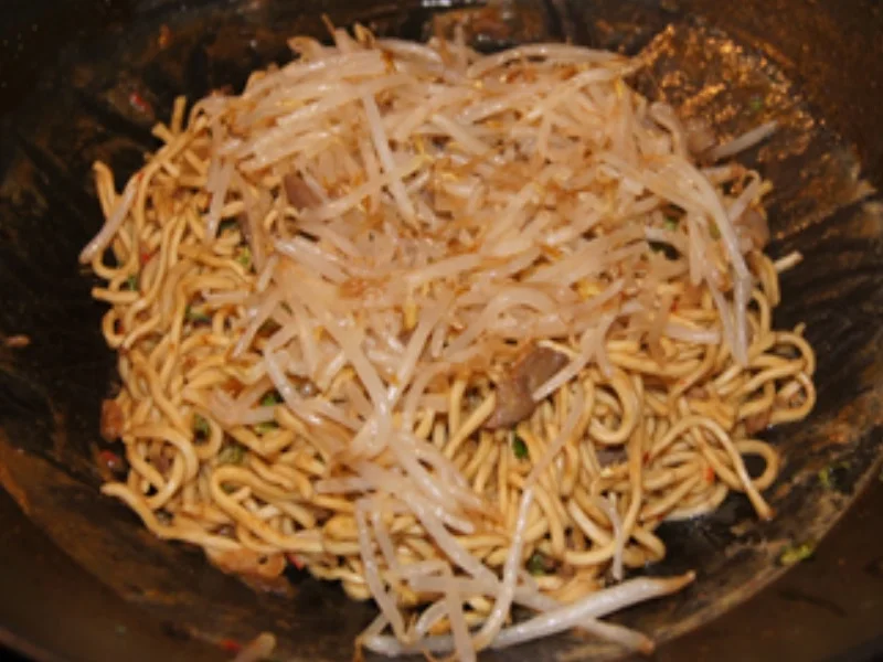 Rezept: Mie-Nudeln und Hähnchenbrustfilet mit Sellerie Bild Nr. 9 Mie-Nudeln und Hähnchenbrustfilet mit Sellerie - Rezept - Bild Nr. 9