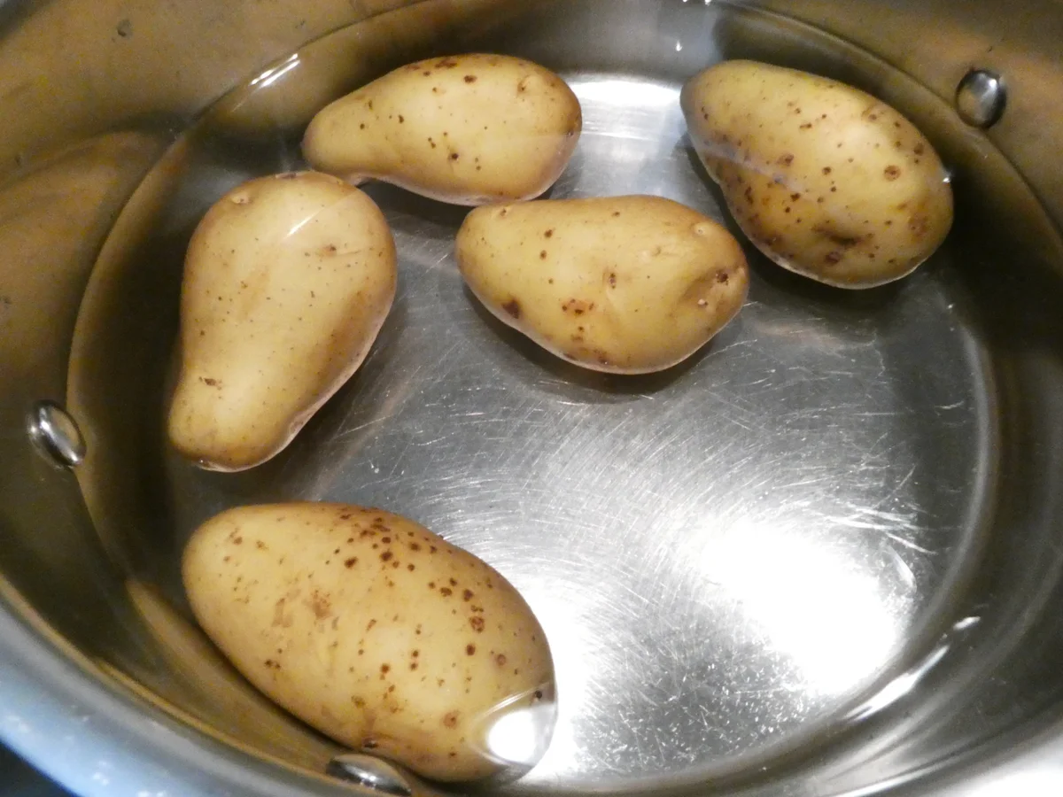 Pfannen-Kartoffelbrot mit Käse überbacken - Rezept - Bild Nr. 16441