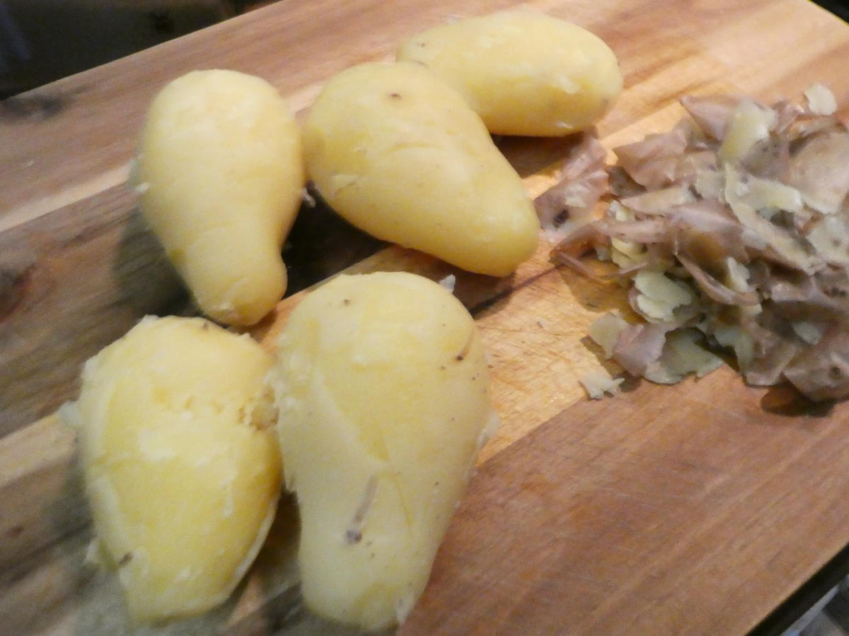 Pfannen Kartoffelbrot mit Käse überbacken - einfach - von Sheeva1960